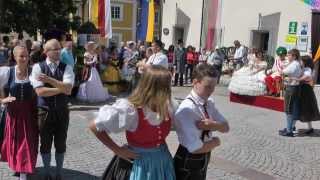 Volkstanzgruppe Millstätter SeeSeeboden beim Kaiserfest in Millstatt [upl. by Timothy]