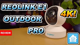 Reolink E1 Outdoor Pro Security Camera  4K Baby [upl. by Yesdnyl]