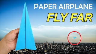 How To Make EASY Paper Airplanes that FLY FAR [upl. by Ardekahs]