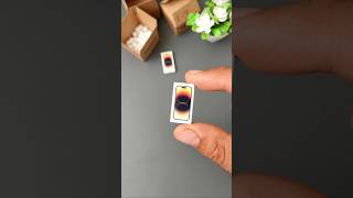 Apple iPhone 14 Pro max Gold unboxing miniphone [upl. by Kopple810]