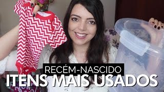 Itens mais usados nos primeiros meses do bebê  Lia Camargo para Dafiti [upl. by Ayekahs]