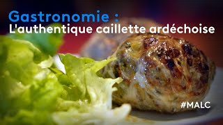 Gastronomie  lauthentique caillette ardéchoise [upl. by Einotna]