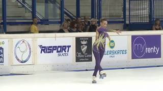 Rebby Tarlazzi Long program Italian Nationals 2018 [upl. by Guarino]