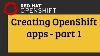 Creating OpenShift apps from OpenShift resources [upl. by Jammal481]