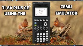 TI 84 Plus CE using the CEmu Emulator [upl. by Cralg]