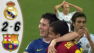 REAL MADRID VS BARCELONA 26  HIGHLIGHTS amp GOALS  LA LIGA 02052009 HD [upl. by Cita]