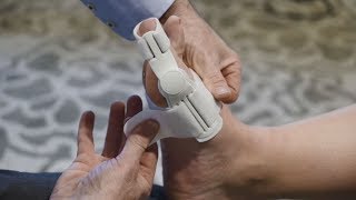 The Benefits of Using an Aircast Hallufix Bunion Aid Splint  Waikato Podiatry Clinic [upl. by Enasus534]