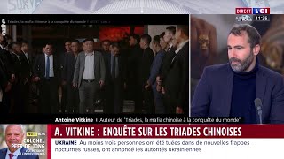 Enquête sur les triades chinoises quotles mafias les plus puissantes du mondequot avec Antoine Vitkine [upl. by Ydnic435]