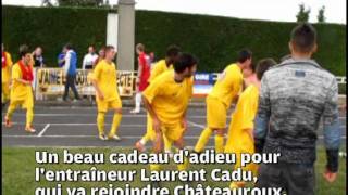 Football Niort plus fort que Thouars en finale de la coupe [upl. by Edahs427]