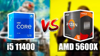 i5 11400 vs Ryzen 5600X  Большое Сравнение [upl. by Minta]