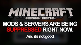 Minecraft modding on Bedrock is being suppressed by a recent update and its bad [upl. by Pain552]