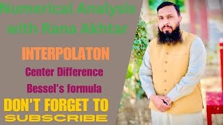 Bessels Interpolation formula [upl. by Krell]