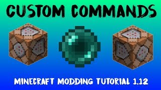 Commands  Minecraft Modding Tutorial 1122  Episode 23 [upl. by Publia]