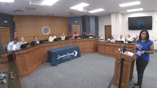 July 23 2024 Sumter County Council regular meeting [upl. by Krishnah]