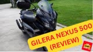 GILERA Nexus 500  REVIEW 2023 [upl. by Ahsiekit577]