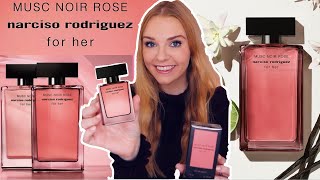 NARCISO RODRIGUEZ FOR HER MUSC NOIR ROSE PERFUME REVIEW  Soki London [upl. by Arym]