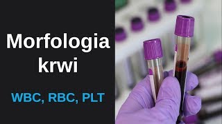 Morfologia krwi  leukocyty WBC erytrocyty RBC oraz trombocytypłytki krwi PLT [upl. by Russon991]