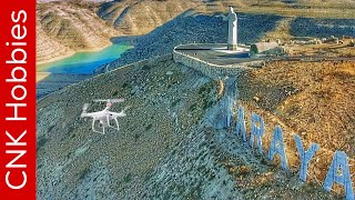 Saint Charbel Monument Faraya 4K drone footage  مزار مار شربل فاريا [upl. by Koo551]