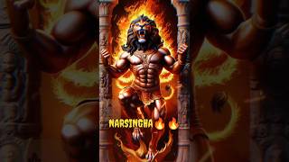 4 th avatar of lord Vishnu Narsimha l Ancient indian historical facts l shorts [upl. by Naired506]