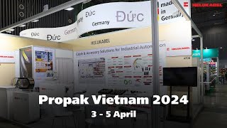 HELUKABEL VIETNAM EVENT 12  Exhibition  HCMC  ProPak Vietnam 2024 [upl. by Necyla]