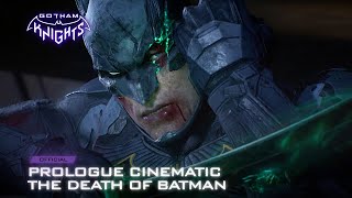 Gotham Knights  Official Prologue Cinematic  The Death of Batman  DC [upl. by Eenafets649]