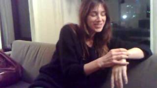 Charlotte Gainsbourg talks about her watch her clothes her necklace etc  lesmadsde [upl. by Maharg464]