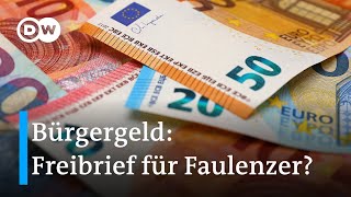 Bürgergeld – gut gemeint schlecht gemacht  DW Nachrichten [upl. by Arretal]