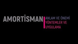 Amortisman Kayıtları Dönemsel 3 aylık [upl. by Jara]