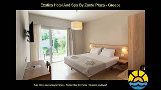 exotica hotel and spa by zante plaza canaries hotel holiday [upl. by Mishaan]