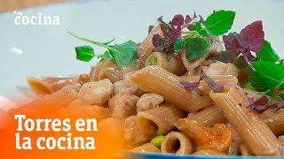 Macarrones con salsa de congrio  Torres en la Cocina  RTVE Cocina [upl. by Spike]