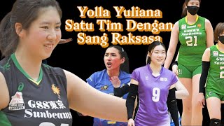 Mengenal Rekan Satu Tim Yolla Yuliana di Tokyo Sunbeams [upl. by Sanbo]