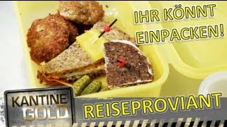 Reiseproviant für den Urlaub Ihr könnt einpacken  Kantine Gold [upl. by Ilsel26]