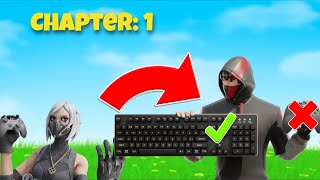 25 Years On Controller Switching to Keyboard and Mouse in Fortnite Week 1 [upl. by Elehcim]