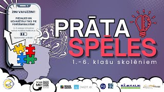 Prāta spēles Ogres Centra pamatskolā [upl. by Ellainad48]