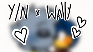 YN and Wally’s first kiss‼️💖  Animation  ⚠️YN x Wally Darling⚠️ [upl. by Shoshana87]