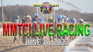 10 June 2023  Philippines Horse Racing Live  Metro Manila Turf Club Inc [upl. by Godart]