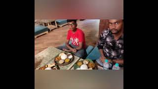 santiniketan sakuntala village resortfood review foodlunch timeviral reels [upl. by Dyane]