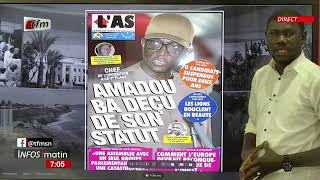 Yenekay yi ak Cheikh DIOP  Infos matin du 20 novembre 2024 [upl. by Iloj]