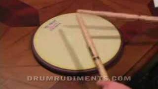 Drum Rudiments 3  Single Stroke Seven  DrumRudimentscom [upl. by Yolande]