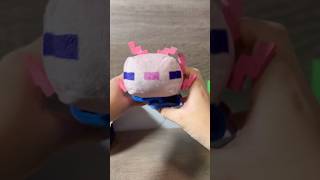 Minecraft Axolotl Plush Showcase shorts minecraft axolotls games [upl. by Hock]