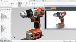 Solidworks tutorial PhotoView 360 [upl. by Xella]