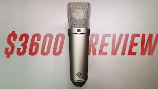 Neumann U87 Ai Mic Review  Test Compared to NW700 AT2020 NT1 SM7b KSM44a C414 XLII [upl. by Adnerb]