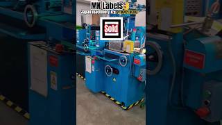 sticker color coating  japan make  Roll to Roll  Hikari 2col label print machine mklabels 👌 [upl. by Nirhtak]