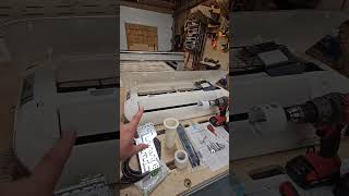 diy mini split ac install for the woodshop [upl. by Noslrac186]