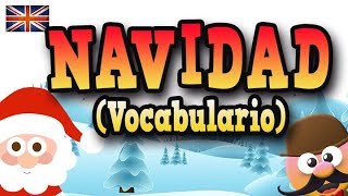 VOCABULARIO DE NAVIDAD  APRENDE INGLÉS CON MR PEA  ENGLISH FOR KIDS [upl. by Liza]