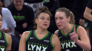 Last 90 seconds of New York Liberty vs Minnesota Lynx [upl. by Rew]