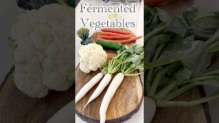 Fermented Vegetables For Gut Health nutrition healthy guthealth [upl. by Nitsid554]