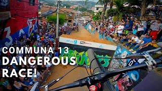 World Record of the longest Urban Downhill Track  Race Run  Medellin Colombia [upl. by Shute]