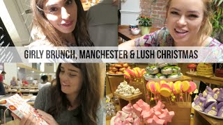 Girly Brunch Manchester amp LUSH Christmas  Lily Pebbles [upl. by Hsirrehc450]