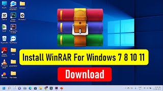 How To Download amp Install WinRAR On Windows 7810  latest version 2023 [upl. by Aurelia641]